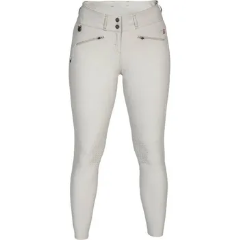 Jezdecké kalhoty BACK ON TRACK Rajtky jezdecké Katie Back on Track, s gripem na kolenou, dámské, sand 38