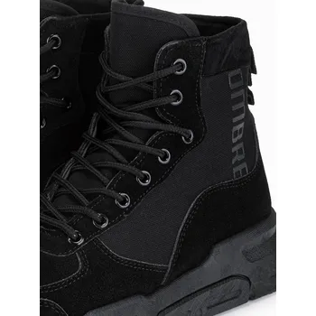 Pánské tenisky Ombre Clothing Pánské ležérní tenisky Alexander černá 40 T348 (OM-FOBO-0122)