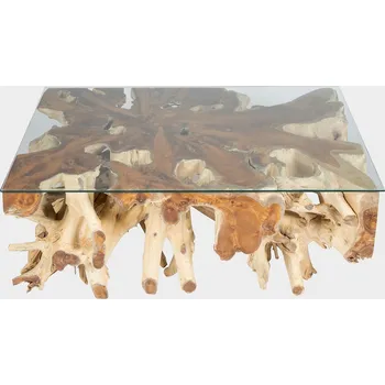 Zahradní stůl FaKOPA BRANCH 120x80x45cm stolek z teaku Bethany