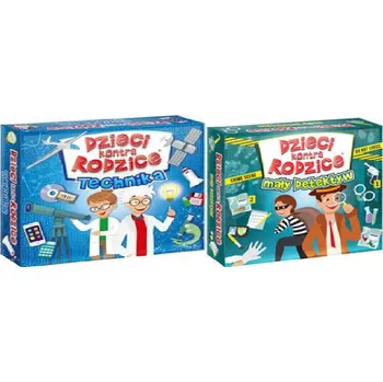 Desková hra Stolní hra Děti proti Rodičům Technika + Malý detektiv