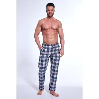 Pánská móda PÁNSKÉ KALHOTY 691 BIG W/25 mélange 5XL