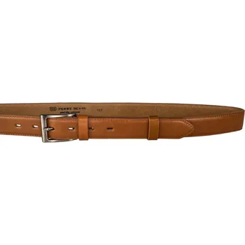 Módní doplněk PENNY BELTS Pánský kožený opasek 30-020-42 hnědý - 115 cm