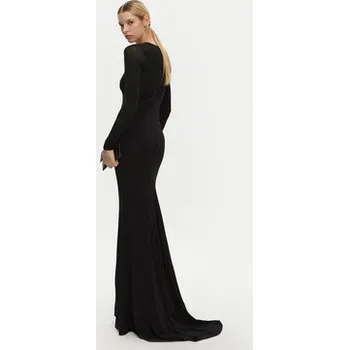 Dámské šaty PINKO Večerní šaty 104935 A2GS Černá Slim Fit S