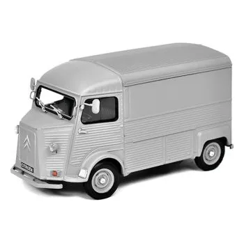 autíčko Welly Citroen type H šedý 1:24