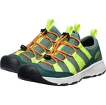 městská nízká dětská obuv KEEN MOTOZOA SNEAKER YOUTH, sea moss/scarlet ibis - 37