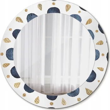 Zrcadlo Dekorativní zrcadlo na zeď Mandala měsíční 60 cm
