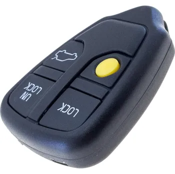 Autoklíč Obal ovladače 4tl. pro Volvo XC70, XC90, S40, S60, S70, S80, S90, V40, V70