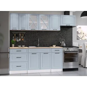 Kuchyňská linka FALCO Kuchyňská linka Provance 240/180 denim mat