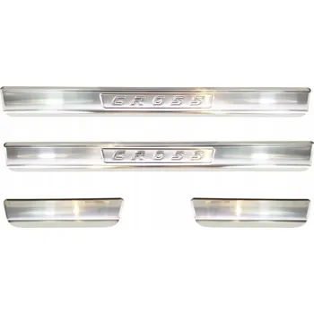 autokoberec Lišty prahů / Ochranné lišty prahů VW T-Cross 2018-