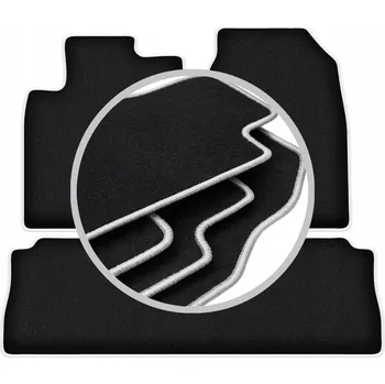 autokoberec Velurové autokoberce Wielganizator 3 ks