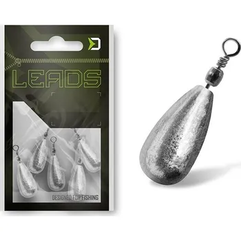 Delphin Zátěž Leads Hruška s Obratlíkem - 11 g 10 ks