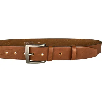 Opasek PENNY BELTS Pánský kožený opasek EXKLUZIV 501-R42 světle hnědý - 115 cm
