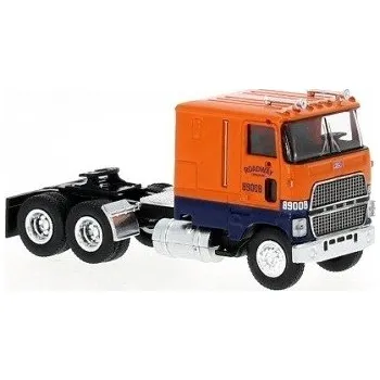 autíčko BREKINA TAHAČ NÁVĚSŮ FORD CLT 9000 ROADWAY 1978 ORANGE 85858
