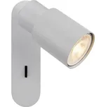 BIG WHITE (SLV) PURI 2.0 Tube nástěnné a stropní svítidlo, vypínač, obdélníkový, 1x max. 6W GU10, šedá 1008299