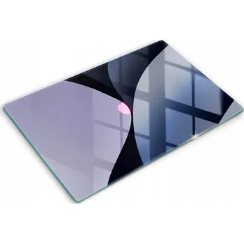 Obraz Ozdobná skleněná deska na krájení a ochranu sporáku 80x52 cm - Abstrakce tvary