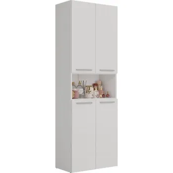 Nábytek FALCO Koupelnová vysoká skříňka Noemi 1K DK bílá mat