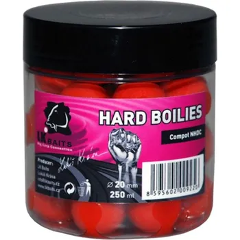 Nástraha LK Baits Hard Boilies Compot NHDC 24 mm/250 ml