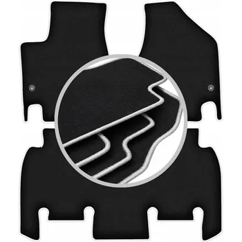 autokoberec Velurové autokoberce Wielganizator 3 ks