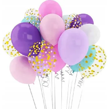 Balónek BALÓNKY MOŘSKÁ PANNA jednorožec UNICORN S KONFETAMI