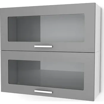 Kuchyňská skříňka FALCO Kuchyňská skříňka Natalie KL90 2W Dřevo: FAF - černý lesk