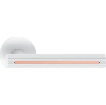 Dveřní kování Eleganza Fit klika na dveře VELEOFIRBM Bílá