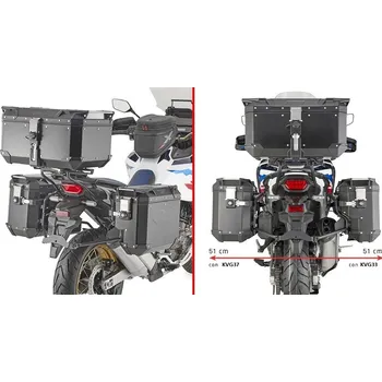 Zavazadlo na motocykl KLOS1178CAM nosič bočních kufrů HONDA CRF 1100 L Africa Twin / Adventure Sports (20-25)