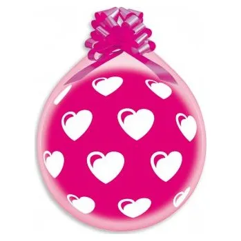 Balónek Balónek 18" STUFFER 198 srdíčka