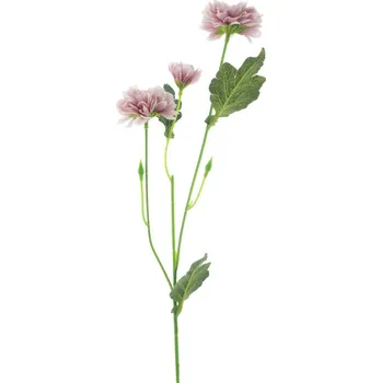 umělá květina umělé květiny, Listopadka Chrysantéma růžová (mauve) V58 cm