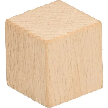 ČistéDřevo CZ1492 Dřevěná kostka 2,5 x 2,5 cm
