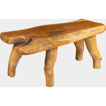 Zahradní lavice FaKOPA Unikátní lavice na zahradu nebo do interieru z kořene teaku