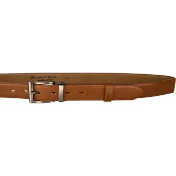 Opasek PENNY BELTS Kožený opasek 30-020-4-42 světle hnědý - 85 cm