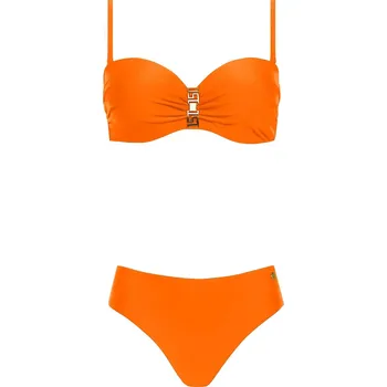 Dámské plavky Dámské dvoudílné plavky Gold 1 730CH1 26 - SELF oranžová 65/C