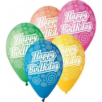 Balónek Balónek pastel 30 cm HB2 potisk (100ks/bal)