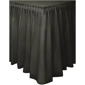 Dámská sukně Ubrusová sukně plastová černá 427x74cm