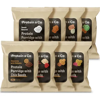 Fitness strava ProteinaCo Proteinová chia kaše 8x80g