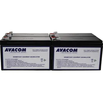 Baterie Avacom RBC116 bateriový kit pro renovaci (4ks baterií) - náhrada za APC - neoriginální AVA-RBC116-KIT