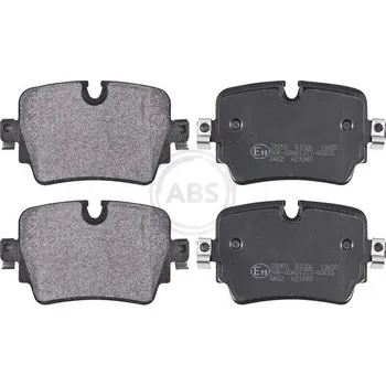 Brzdová destička Sada brzdových destiček, kotoučová brzda A.B.S. ABS35053