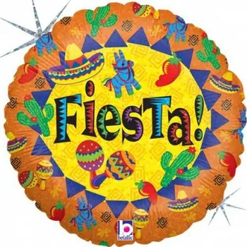 Balónek Kruh - Fiesta 18"/46cm fóliový balónek nafukovací
