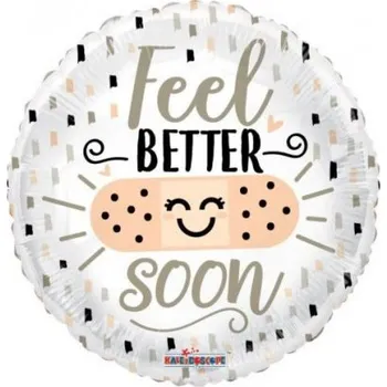 Balónek Kruh - Feel better soon 18"/46cm fóliový balónek