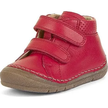 Dětská treková obuv FRODDO dívčí kotníková obuv PAIX VELCRO G2130332-15 červené 23