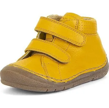 Dětská sportovní obuv FRODDO dětská kotníková obuv PAIX VELCRO G2130332-9 tmavě žlutá 21