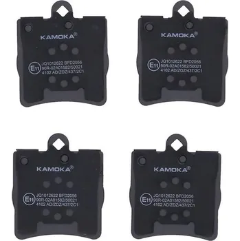 Brzdová destička Sada brzdových destiček, kotoučová brzda KAMOKA KAMJQ1012622