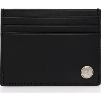 Peněženka Kožené pouzdro na karty Calvin Klein Jeans LV04G1031G černá 99X, vel. ONE SIZE