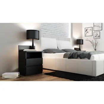 Noční stolek FALCO Noční stolek Melisa M1 černá