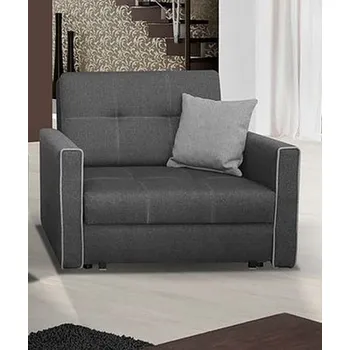 Křeslo FALCO Rozkládací křeslo Viva BIS I Inari 96/91 šedé