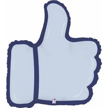 Balónek Palec nahoru 28"/68cm fóliový balónek nafukovací