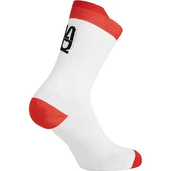 Pánské ponožky Sidi Nitiidus Socks – cyklistické ponožky (18 cm, bílá/červená) Velikost: 40-43