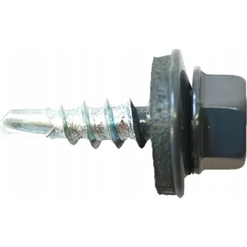 Vrut Farmářské vruty antracitové do plechu 4,8 x 19 mm, RAL 7016 antracit -250 Ks