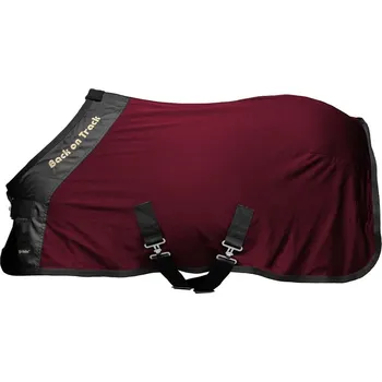 Deka pro koně BACK ON TRACK Deka Royal Mesh Deluxe Back on Track, PONY, wine red Délka zad: 110 cm