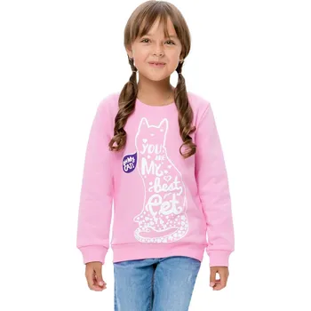 Dívčí mikina Dívčí mikina Best Pet - růžová 152
